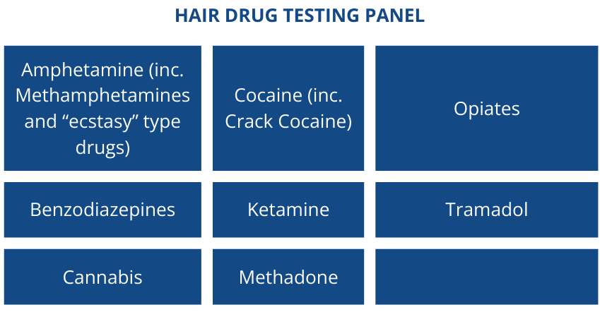 Hair Drug testing Panel